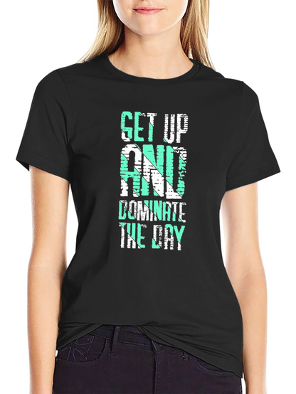 Mens Black Motivational T-Shirt