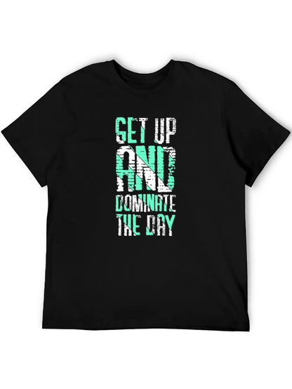 Mens Black Motivational T-Shirt