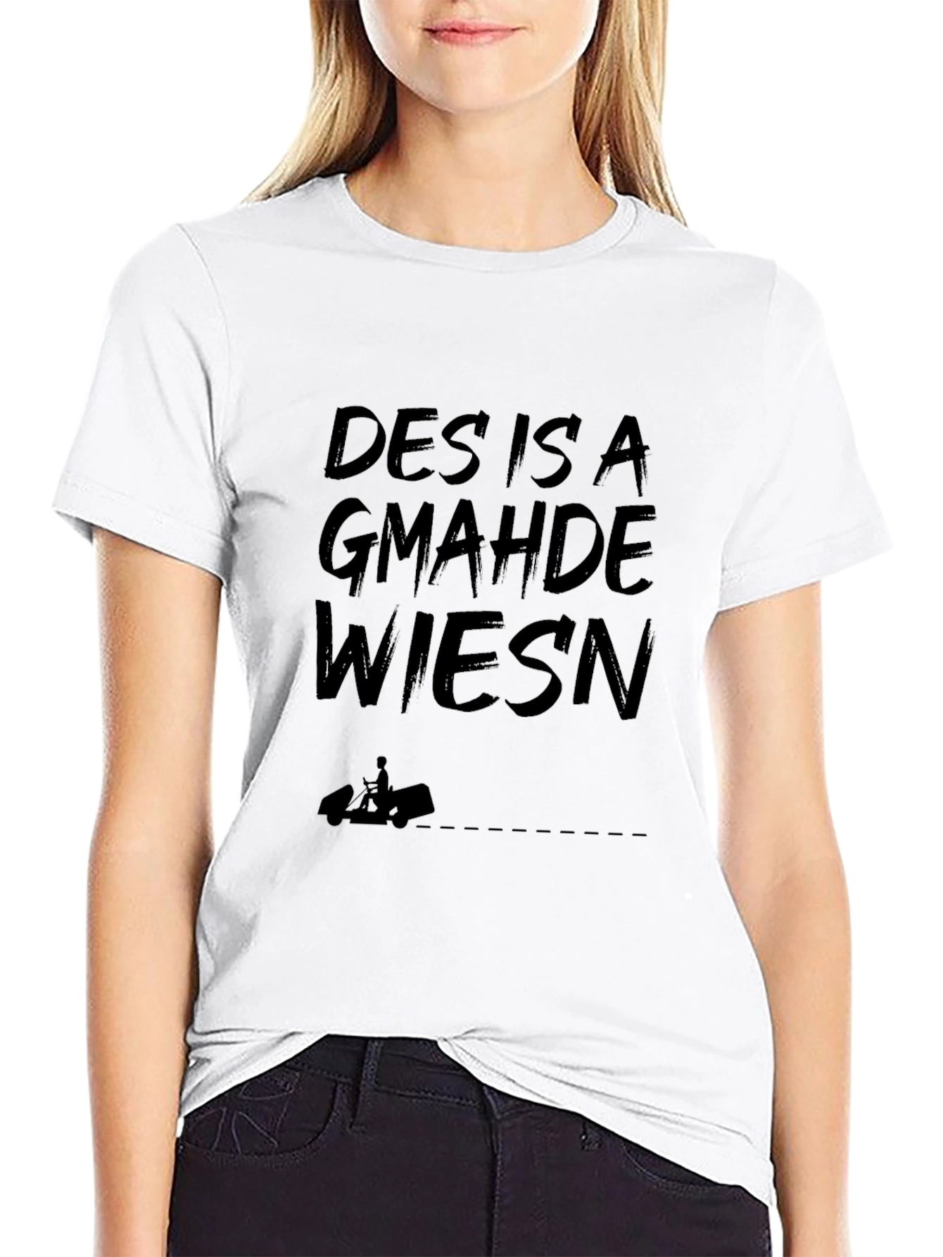 Des Is A Gmahde Wiesn Black T-Shirt