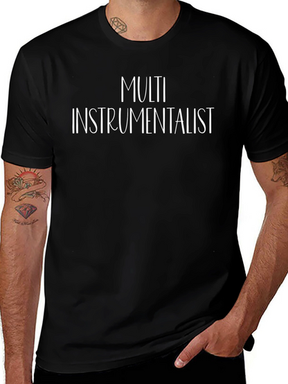 Multi-Instrumentalist Black T-Shirt