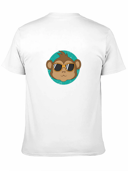 Cool Monkey Graphic Tee - Black