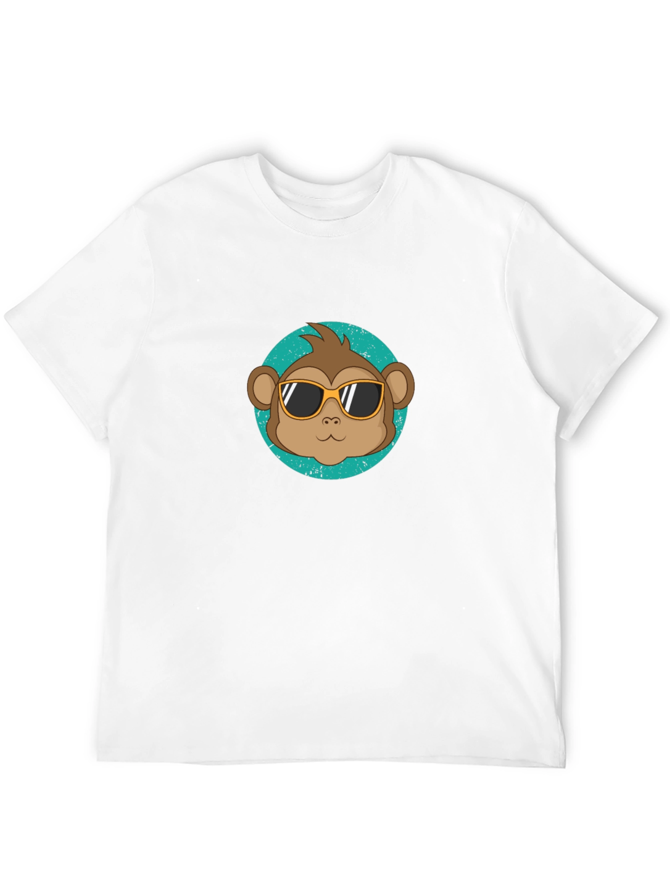Cool Monkey Graphic Tee - Black