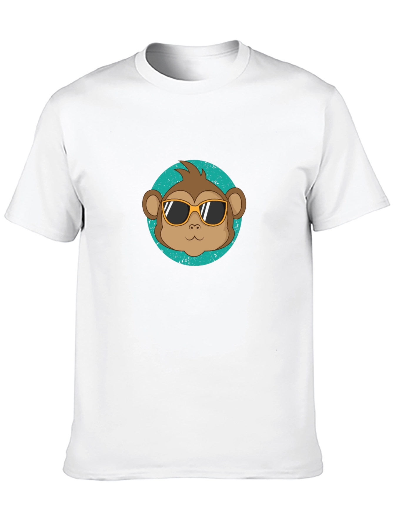 Cool Monkey Graphic Tee - Black