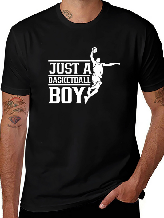 Just A Basketball Boy - Graphic T-Shirt