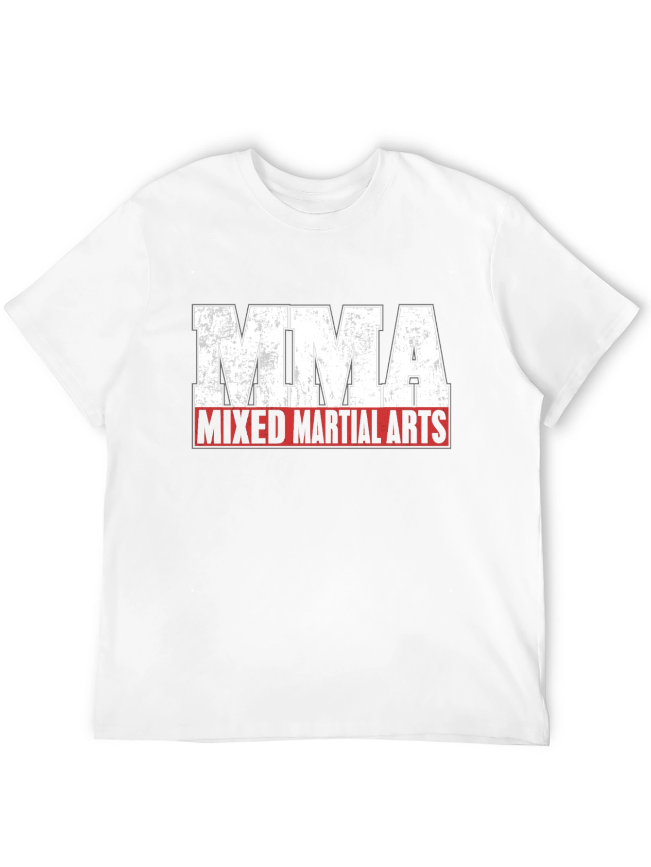 MMA Mixed Martial Arts Black Graphic T-Shirt