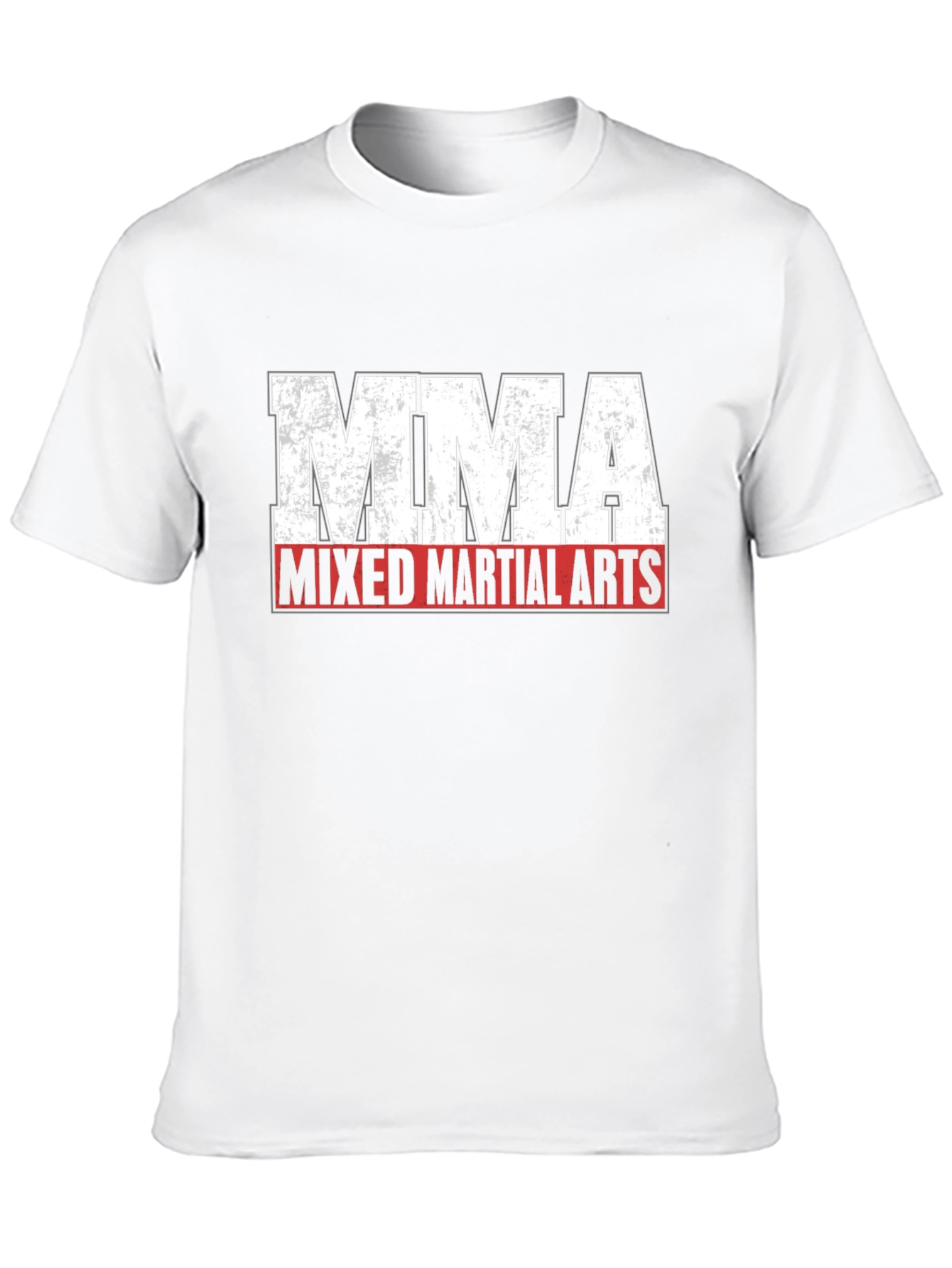 MMA Mixed Martial Arts Black Graphic T-Shirt