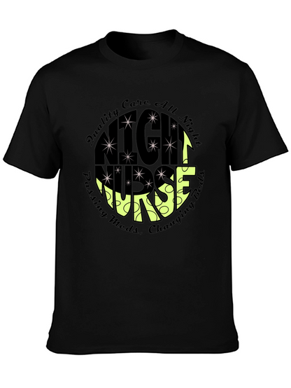 Night Nurse Graphic T-Shirt - Comfort and Style