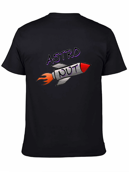 Astro Nut T-Shirt - Rocket Space Humor Tee