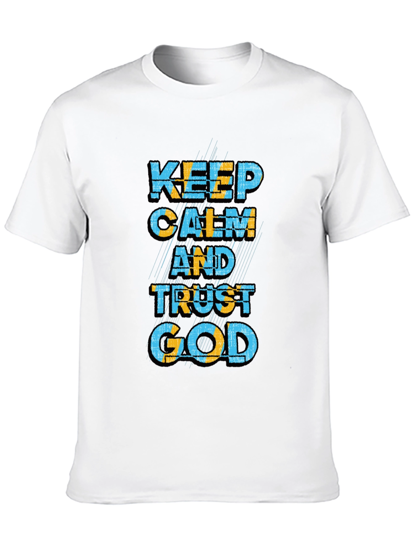 Keep Calm and Trust God Graphic T-Shirt