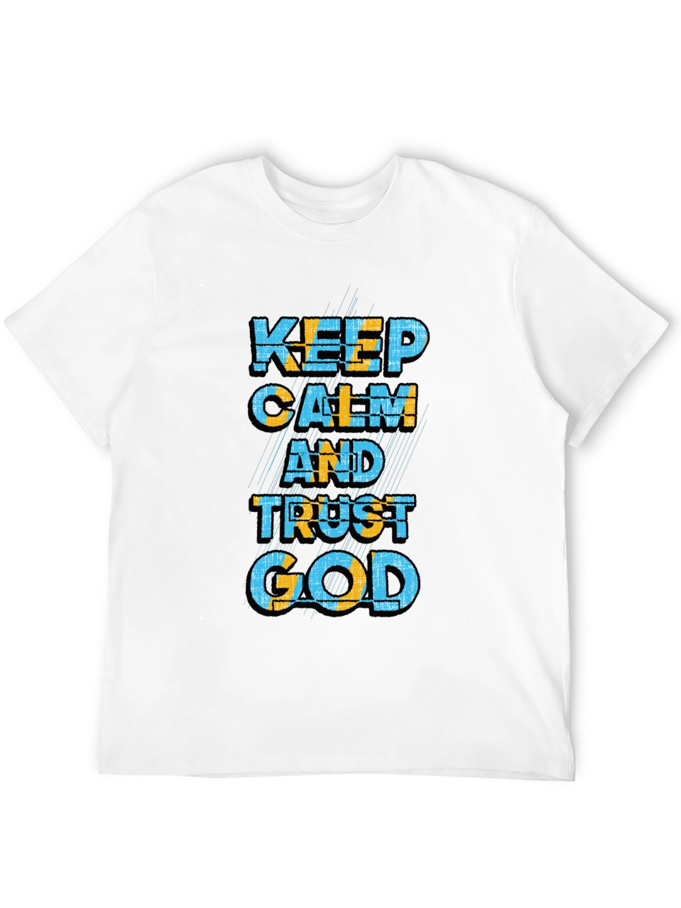 Keep Calm and Trust God Graphic T-Shirt