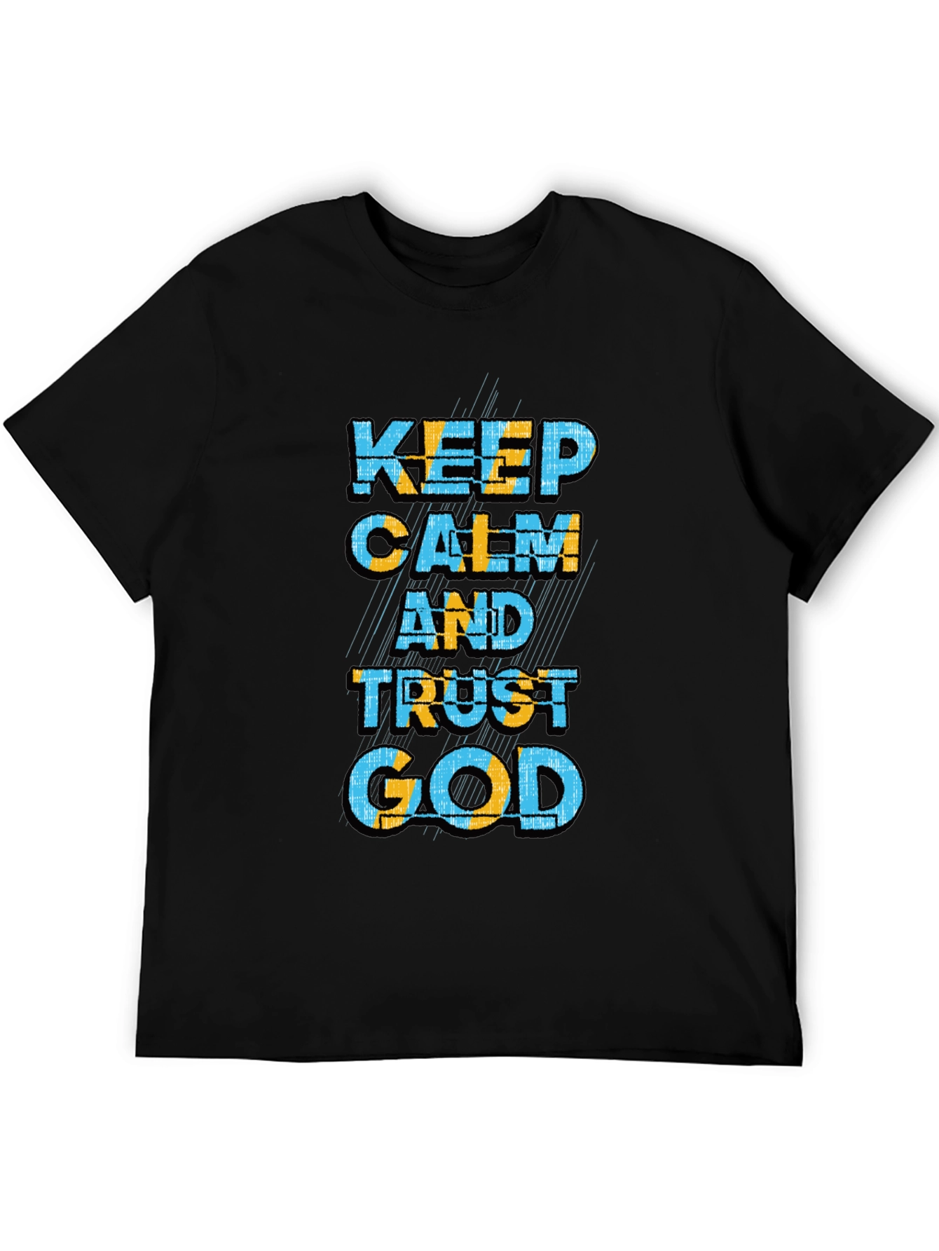 Keep Calm and Trust God Graphic T-Shirt