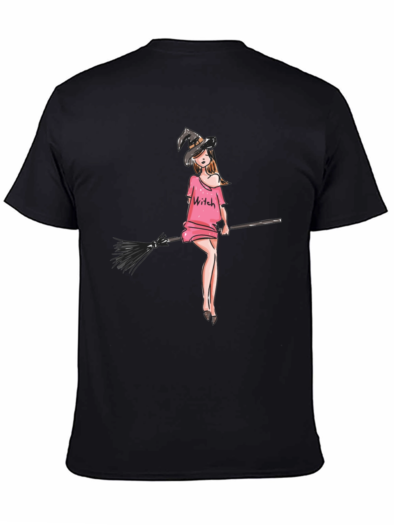 Witch Graphic T-Shirt - Halloween Tee