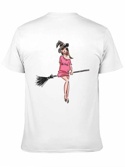 Witch Graphic T-Shirt - Halloween Tee