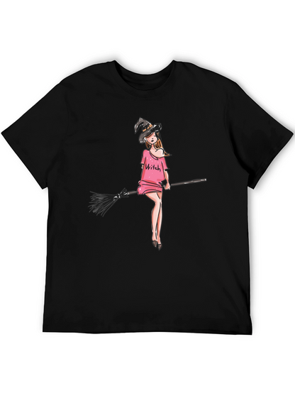 Witch Graphic T-Shirt - Halloween Tee