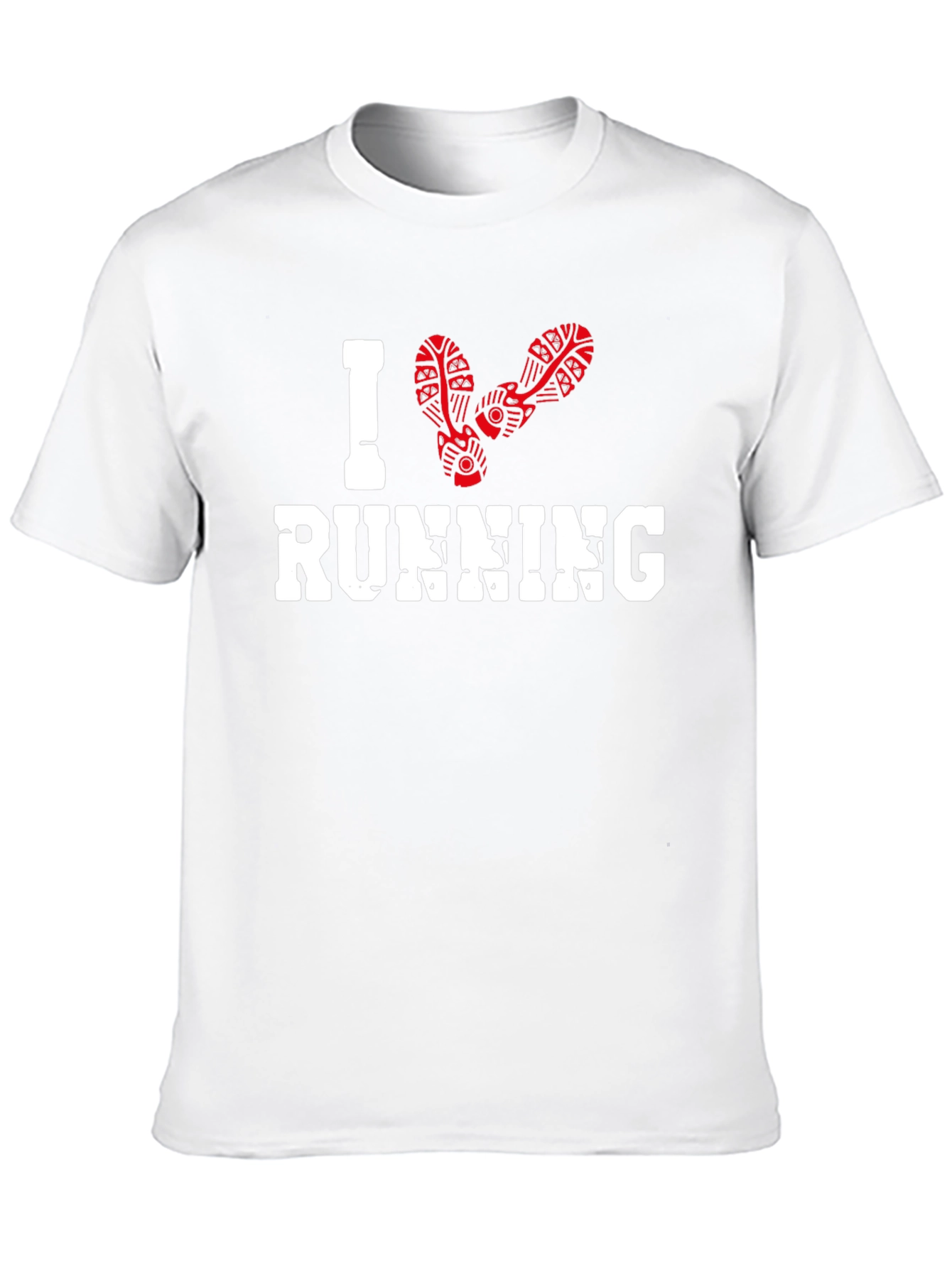 I Love Running Graphic T-Shirt