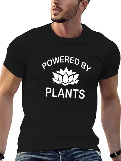 Powered by Plants T-Shirt - Vegan Tee