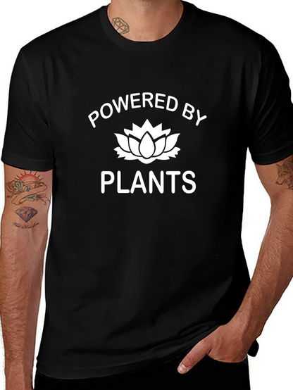 Powered by Plants T-Shirt - Vegan Tee