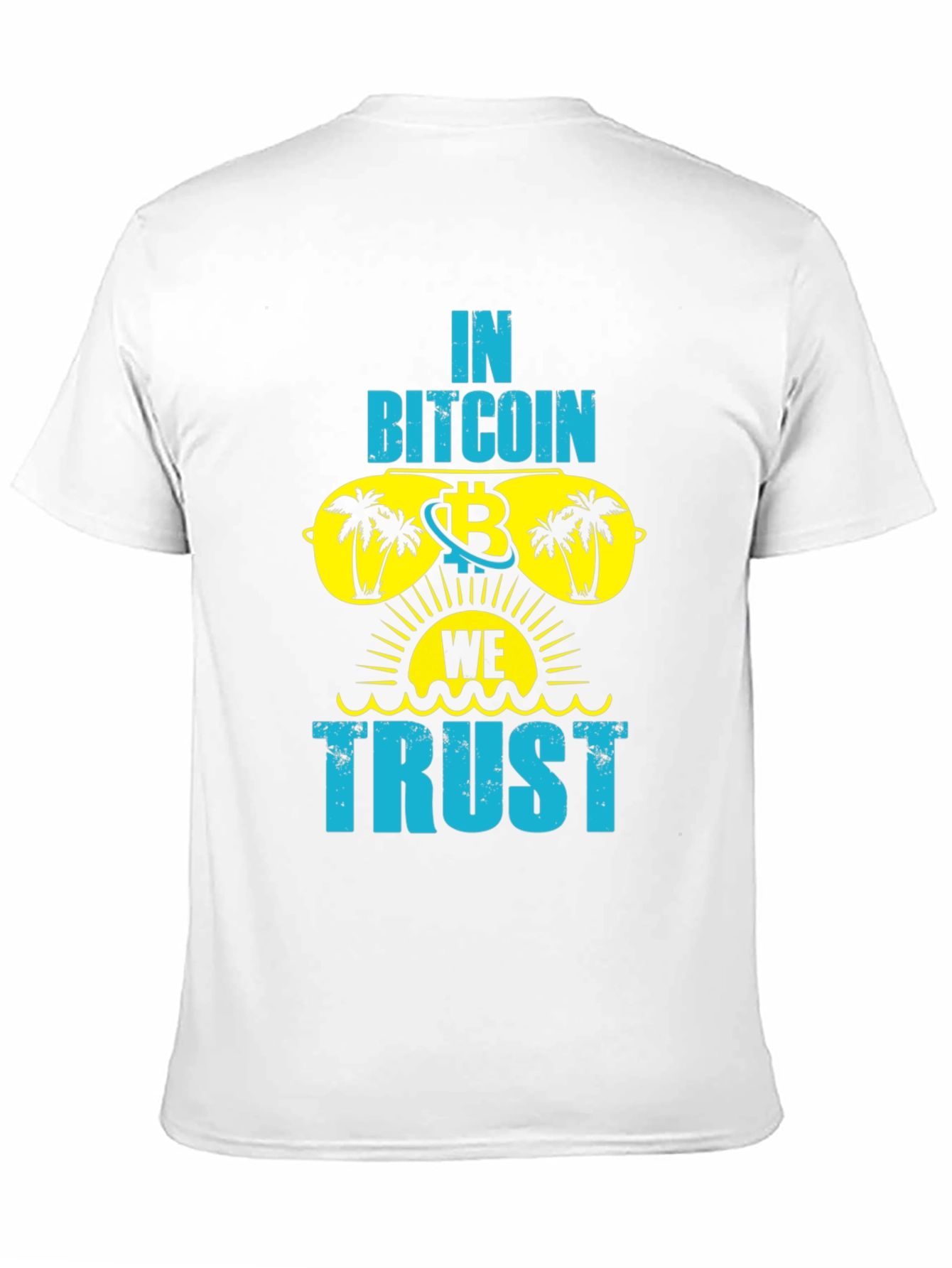 In Bitcoin We Trust T-Shirt - Cryptocurrency Tee