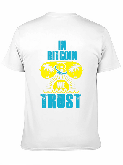In Bitcoin We Trust T-Shirt - Cryptocurrency Tee