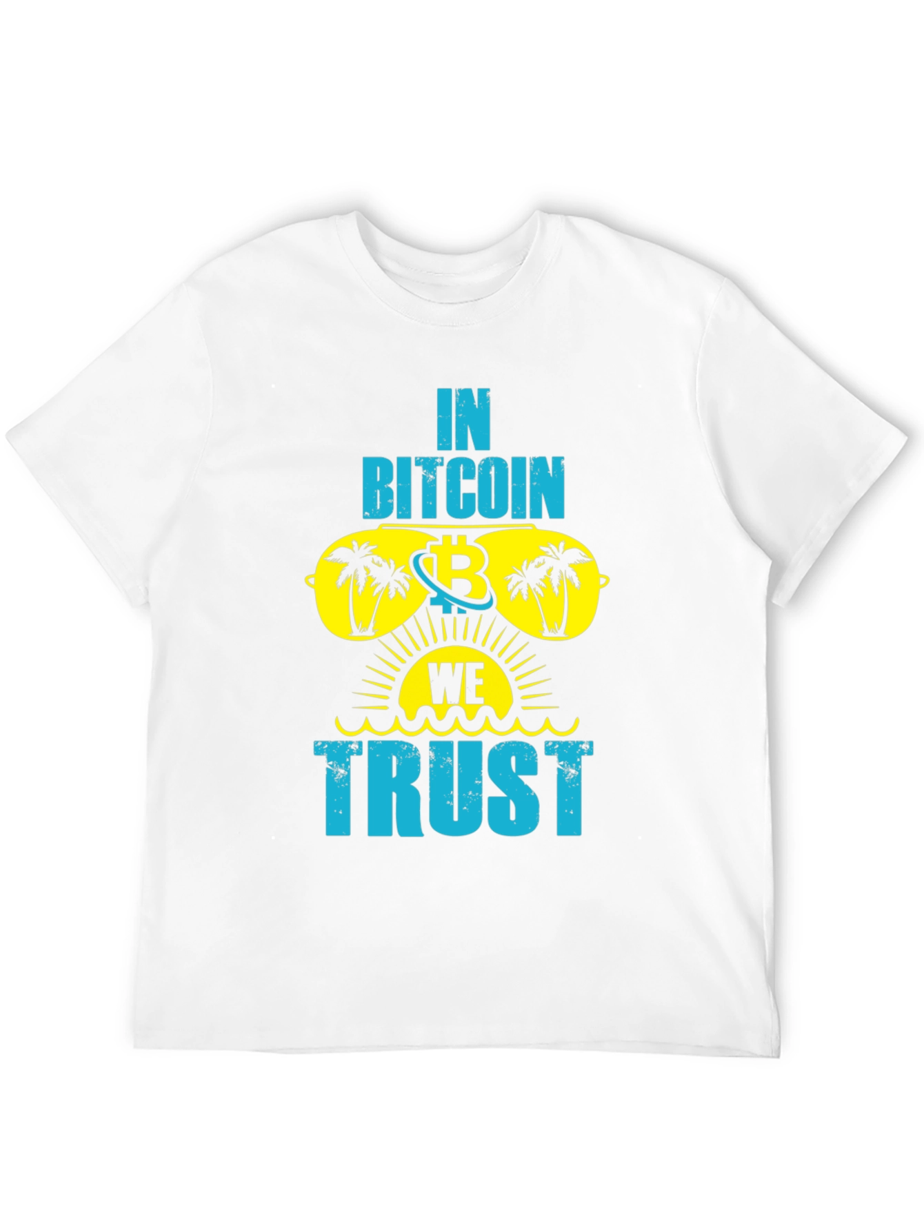 In Bitcoin We Trust T-Shirt - Cryptocurrency Tee