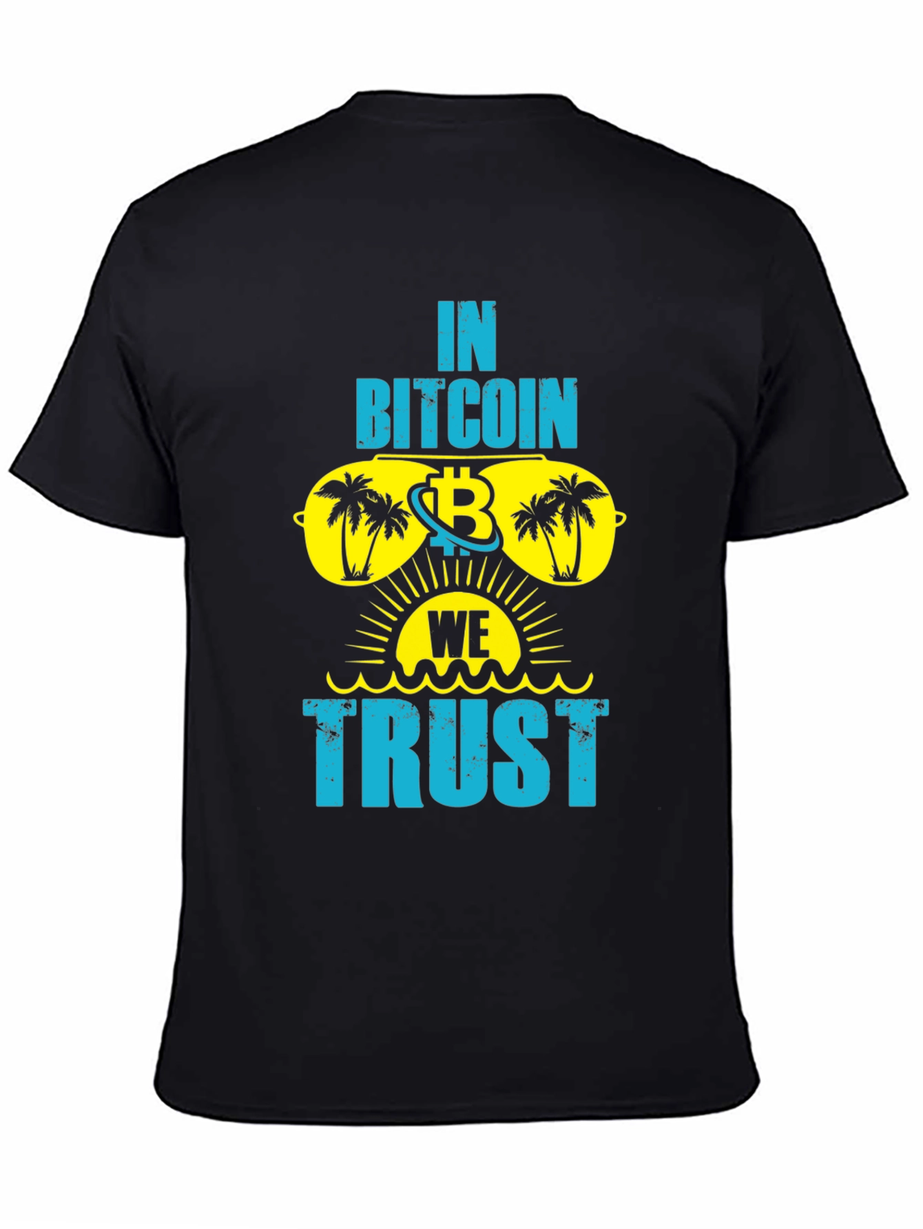 In Bitcoin We Trust T-Shirt - Cryptocurrency Tee