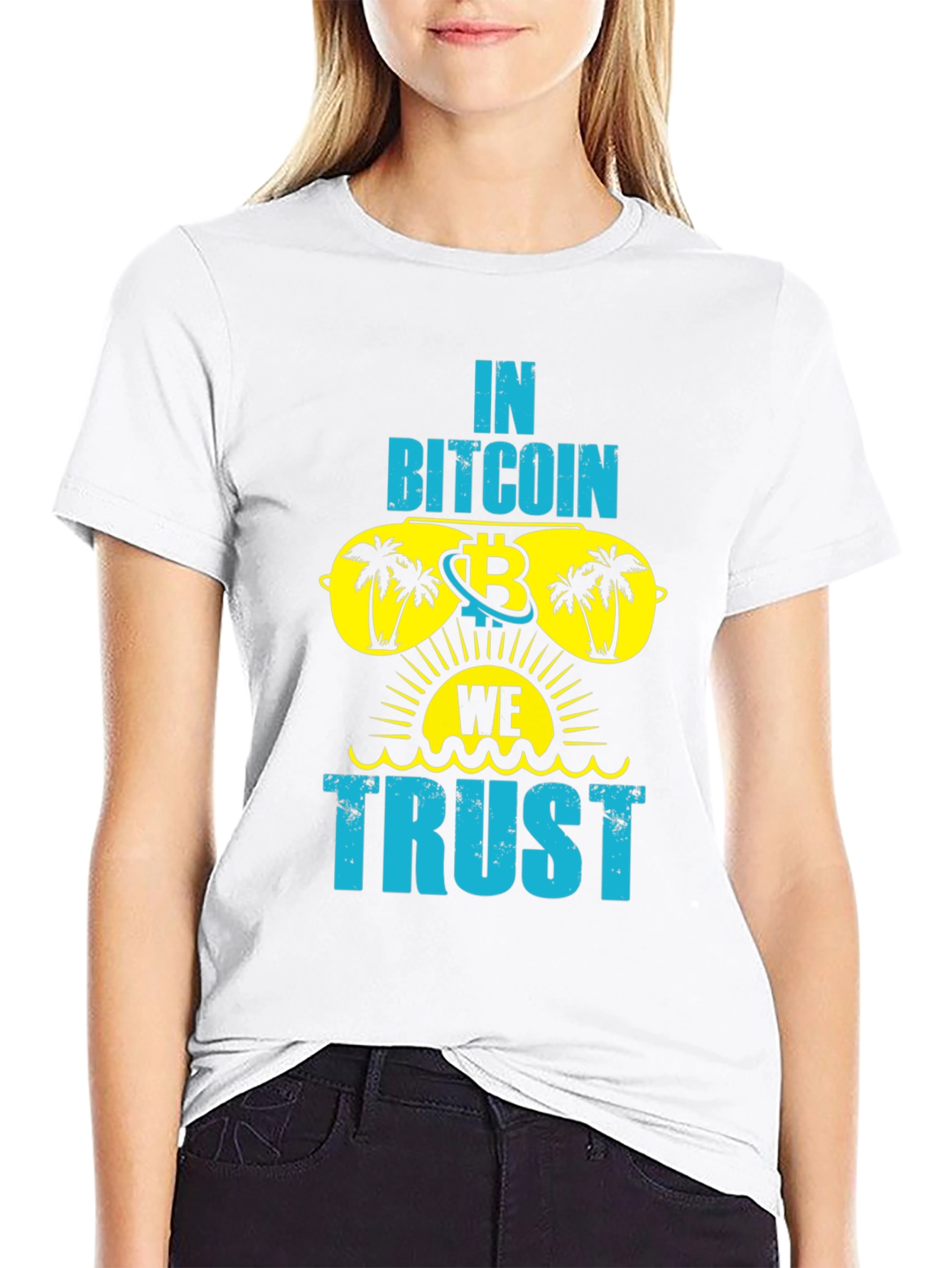 In Bitcoin We Trust T-Shirt - Cryptocurrency Tee