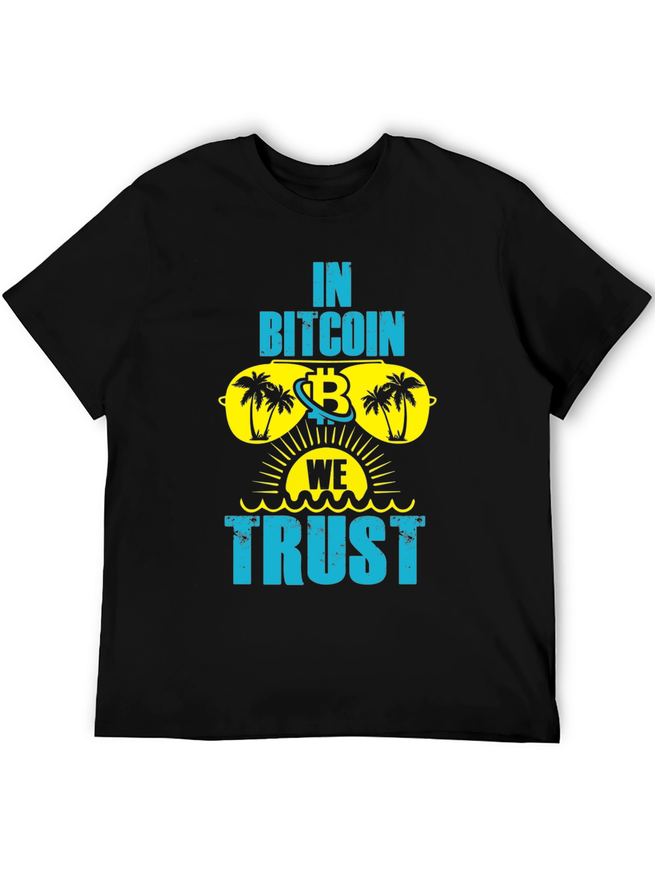 In Bitcoin We Trust T-Shirt - Cryptocurrency Tee