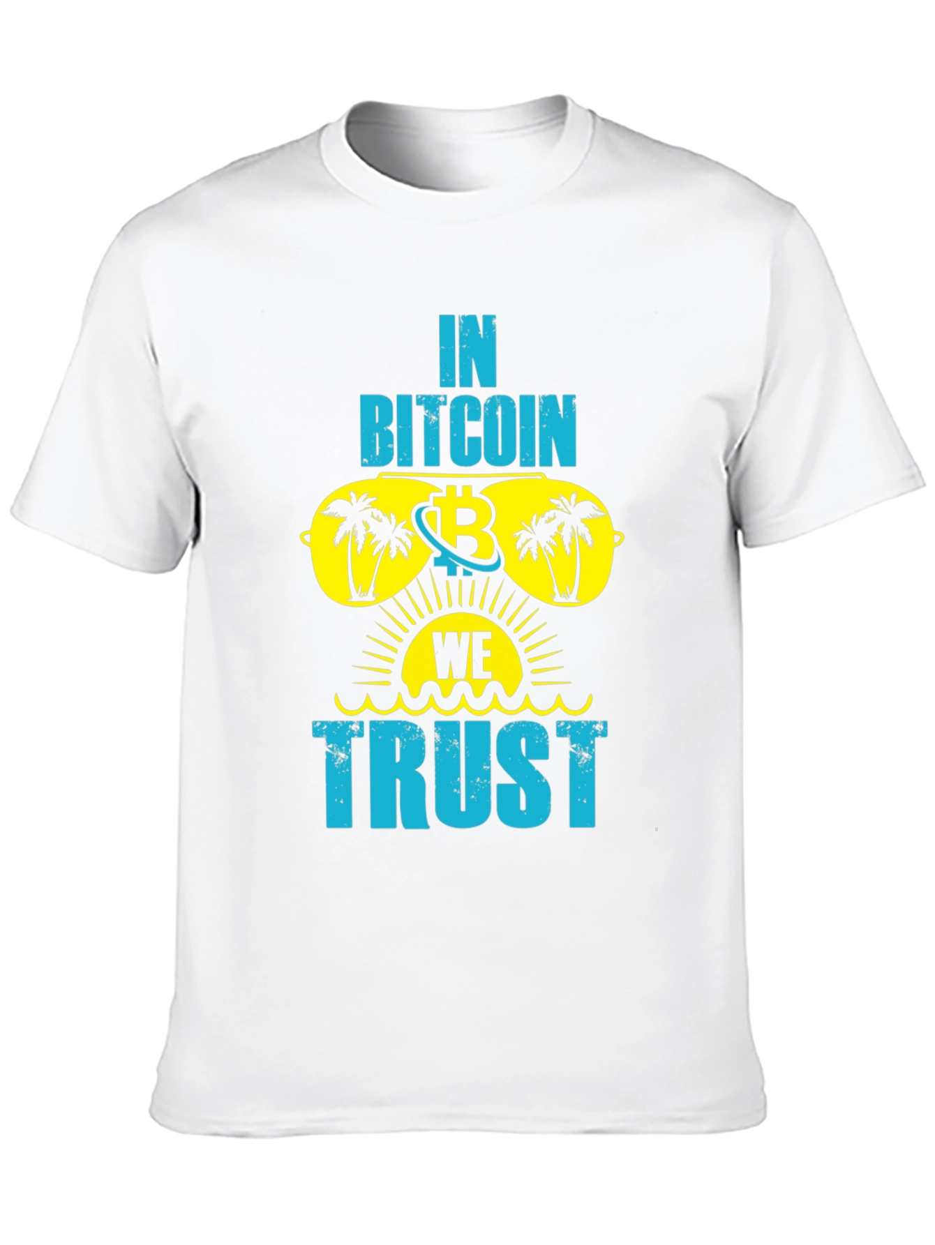 In Bitcoin We Trust T-Shirt - Cryptocurrency Tee
