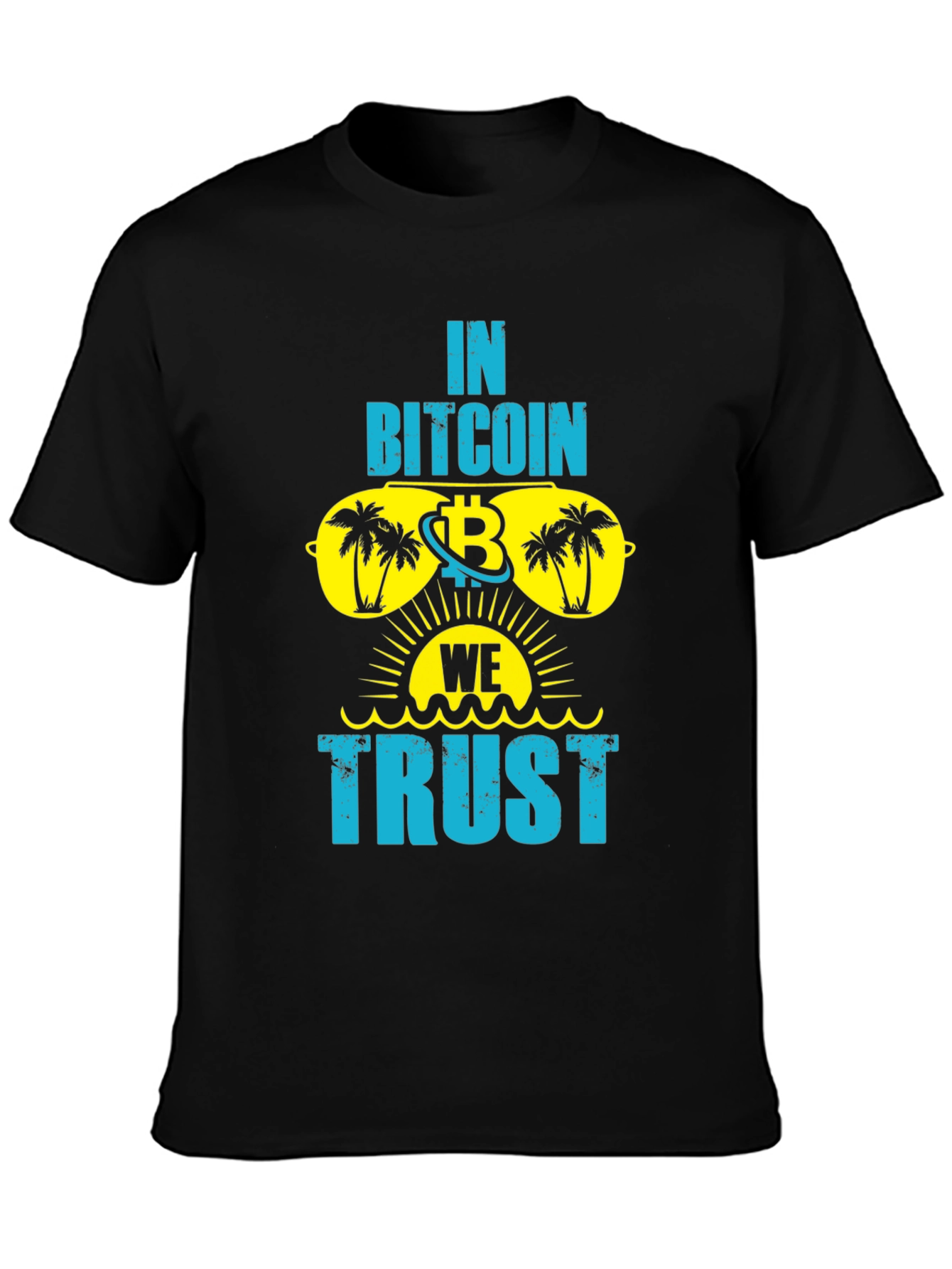 In Bitcoin We Trust T-Shirt - Cryptocurrency Tee