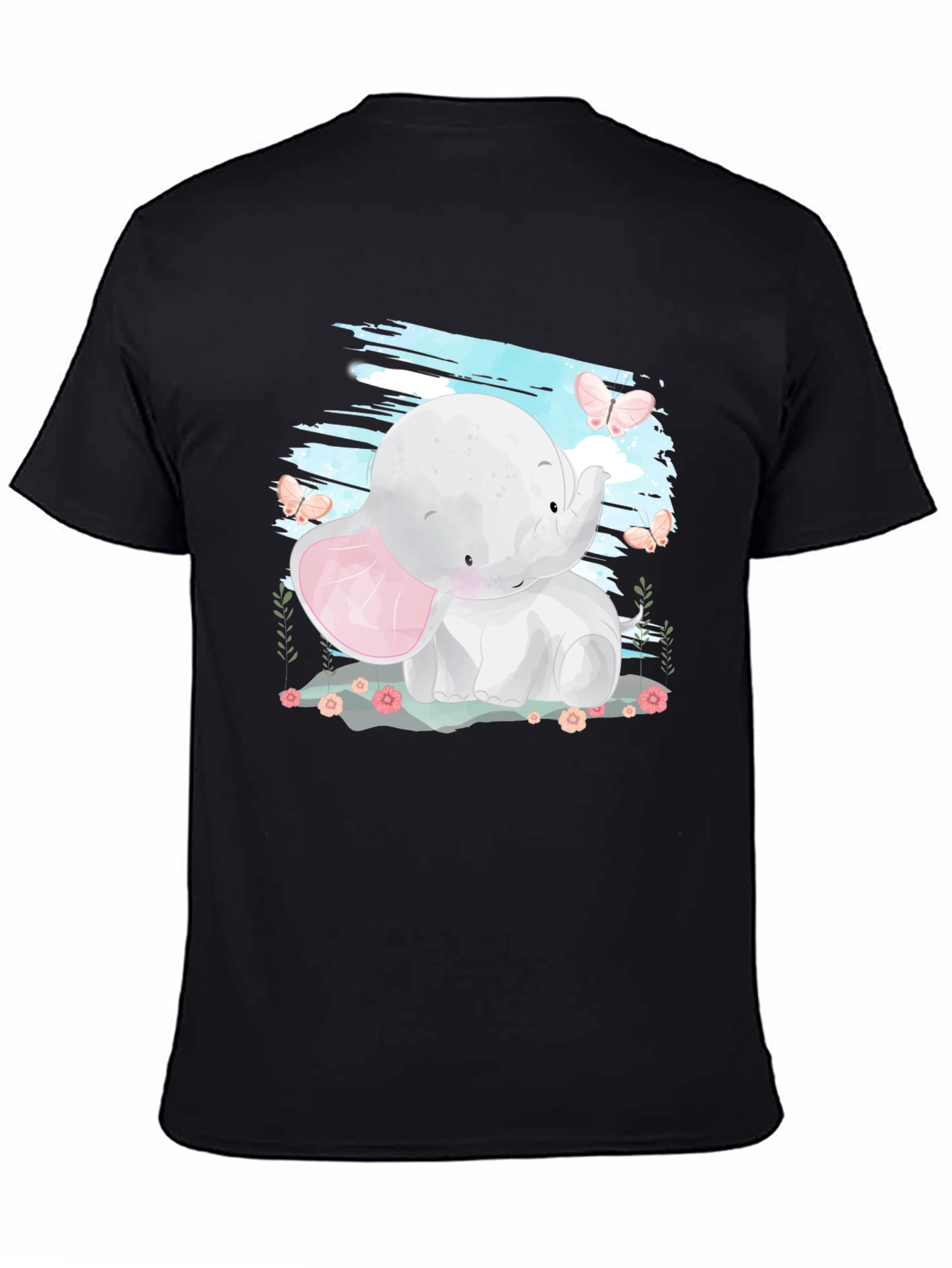 Cute Elephant Graphic Tee