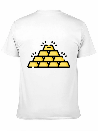 Gold Bar Stack Graphic Tee