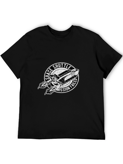 Space Shuttle Mission Failed Graphic T-Shirt