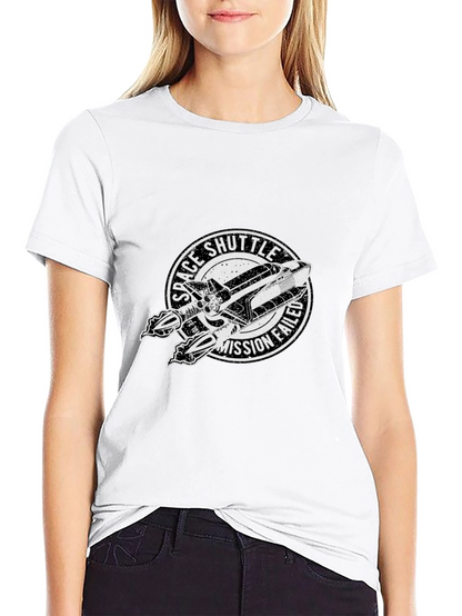 Space Shuttle Mission Failed Graphic T-Shirt
