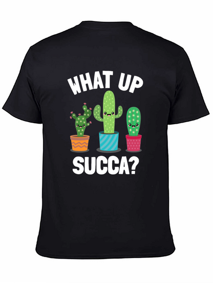 What Up Succa? Cactus Graphic Tee