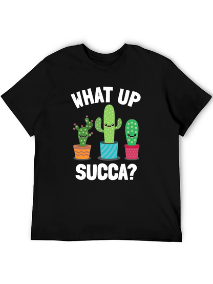 What Up Succa? Cactus Graphic Tee