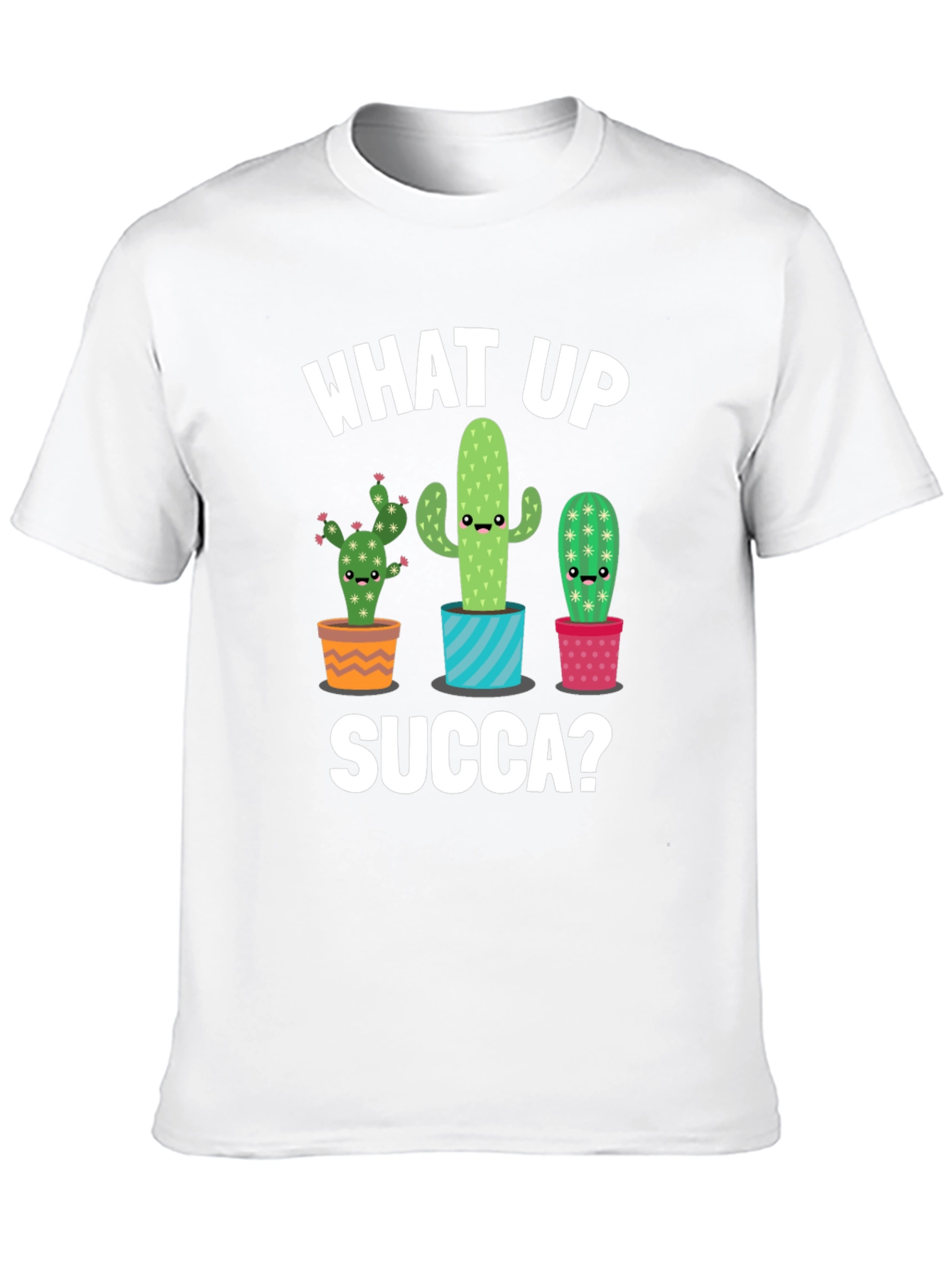 What Up Succa? Cactus Graphic Tee