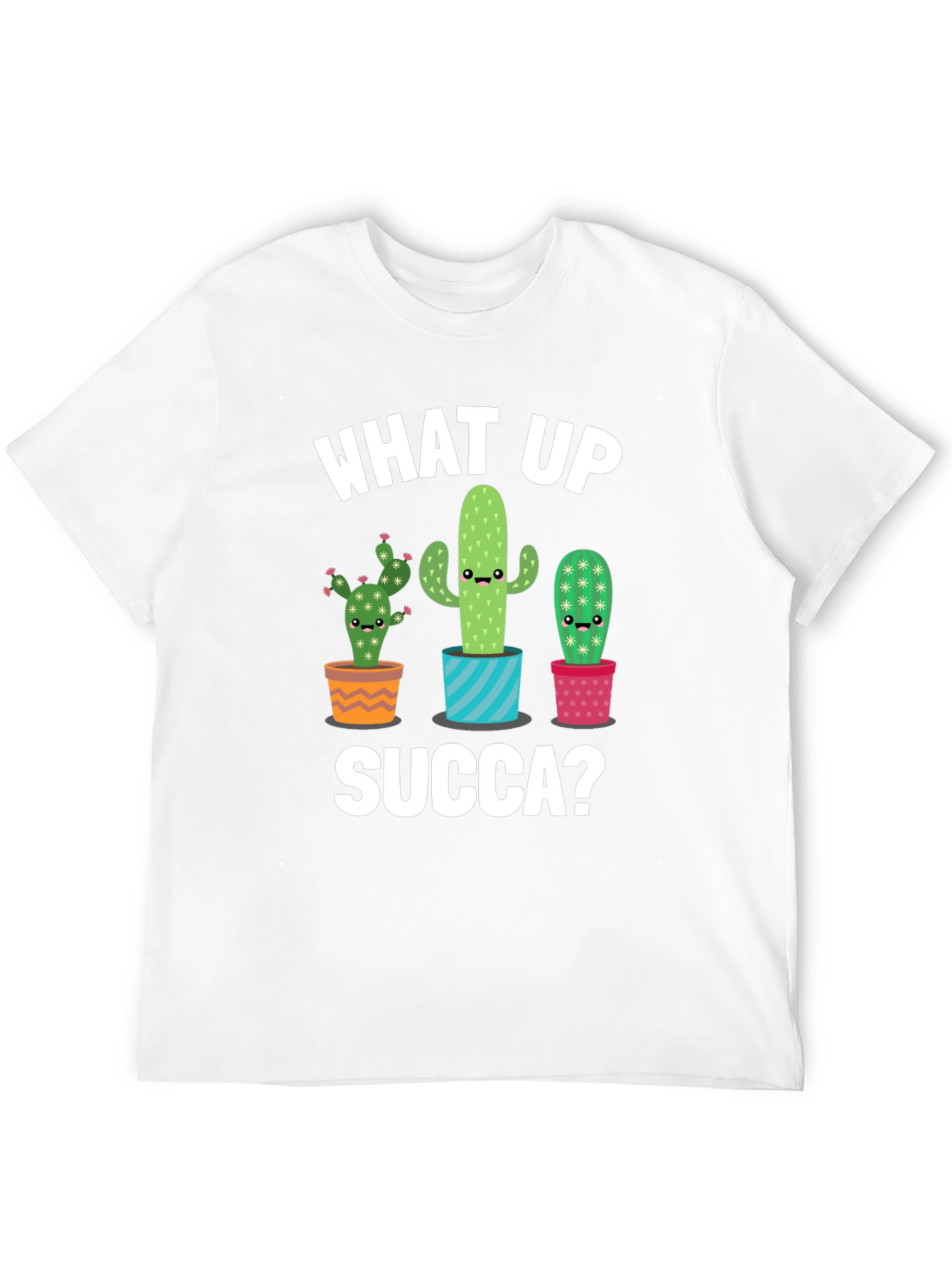What Up Succa? Cactus Graphic Tee