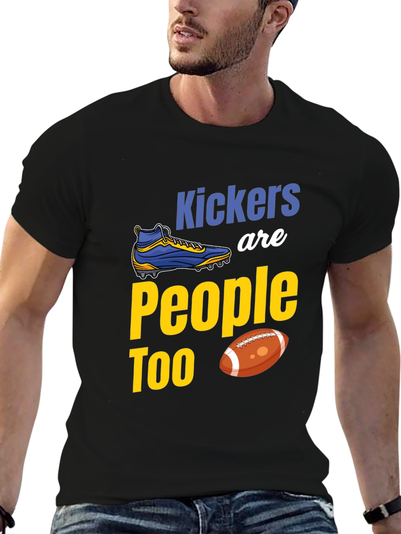 Kickers Are People Too Graphic T-Shirt