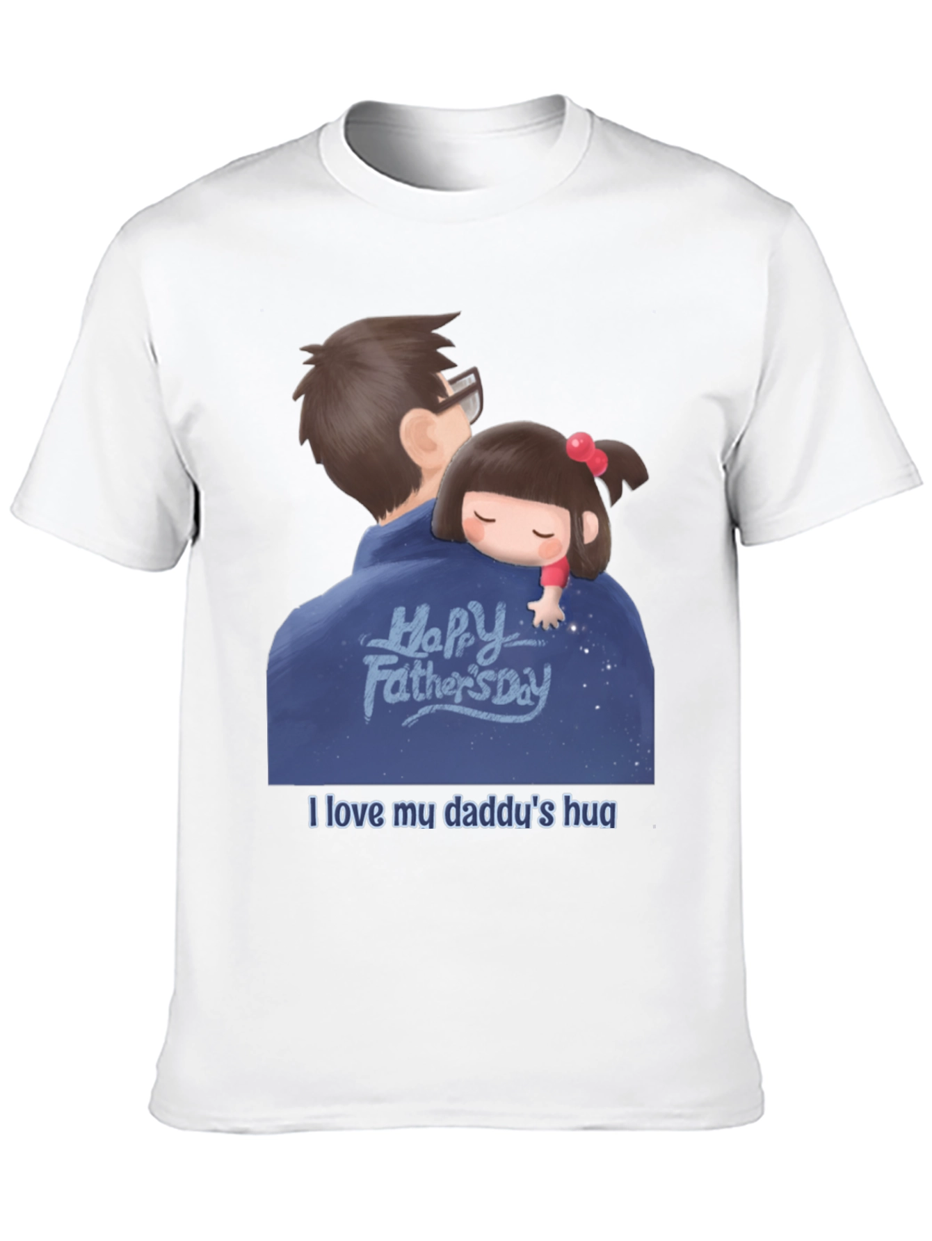 Happy Fathers Day Graphic Tee - Daddys Hug