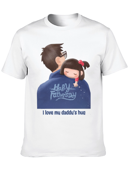 Happy Fathers Day Graphic Tee - Daddys Hug