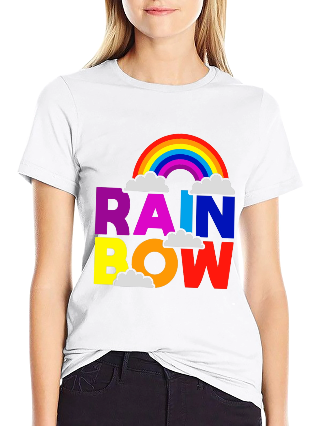 Rainbow Graphic T-Shirt