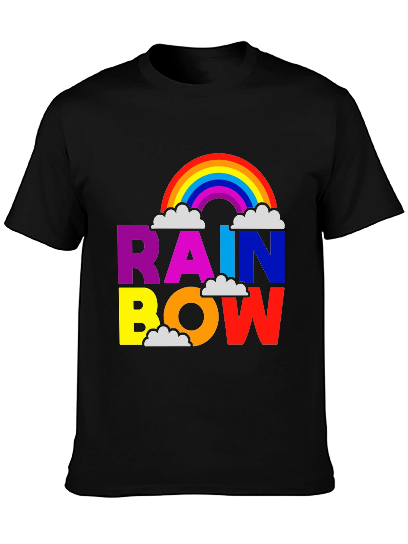 Rainbow Graphic T-Shirt