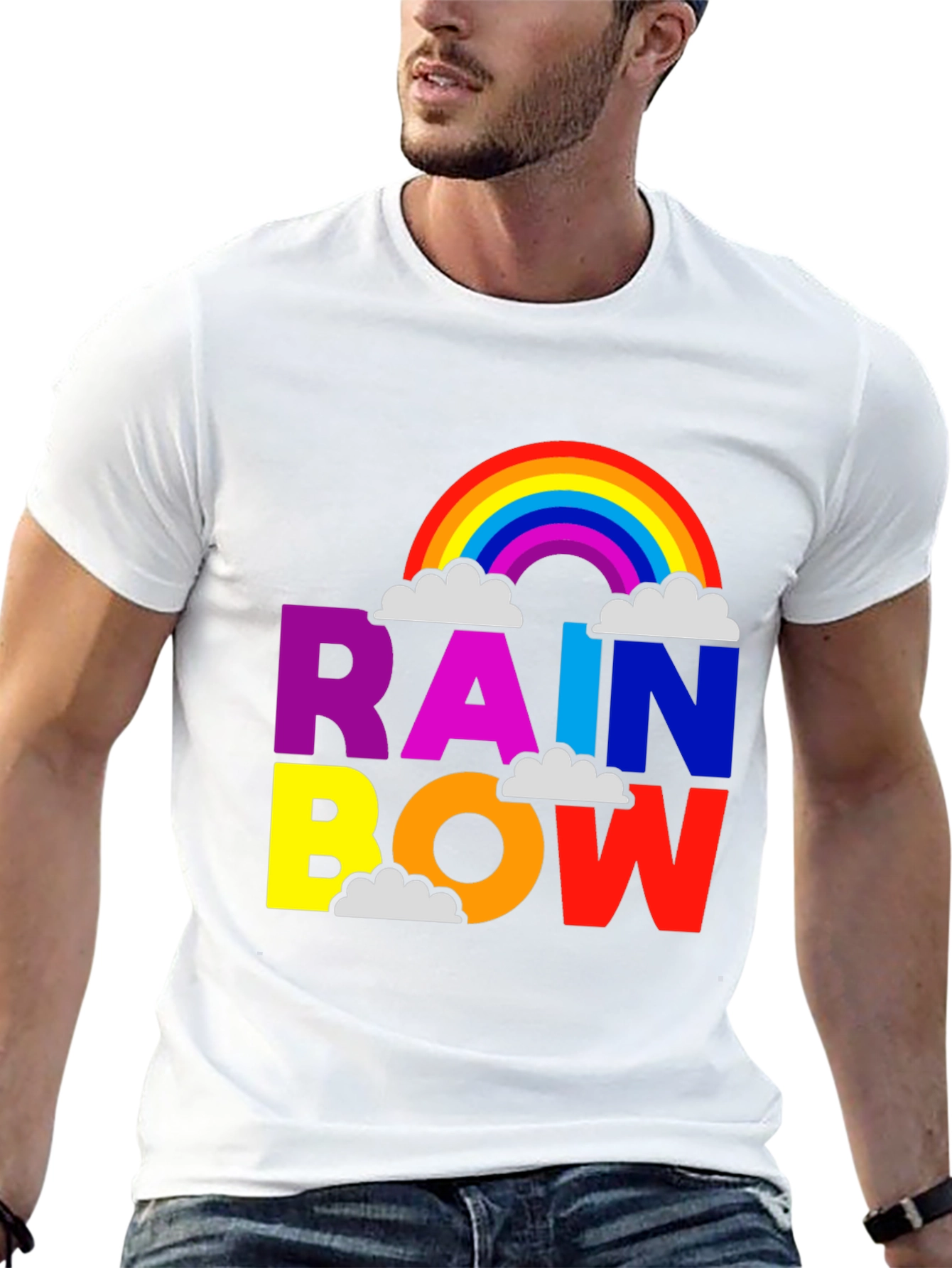 Rainbow Graphic T-Shirt
