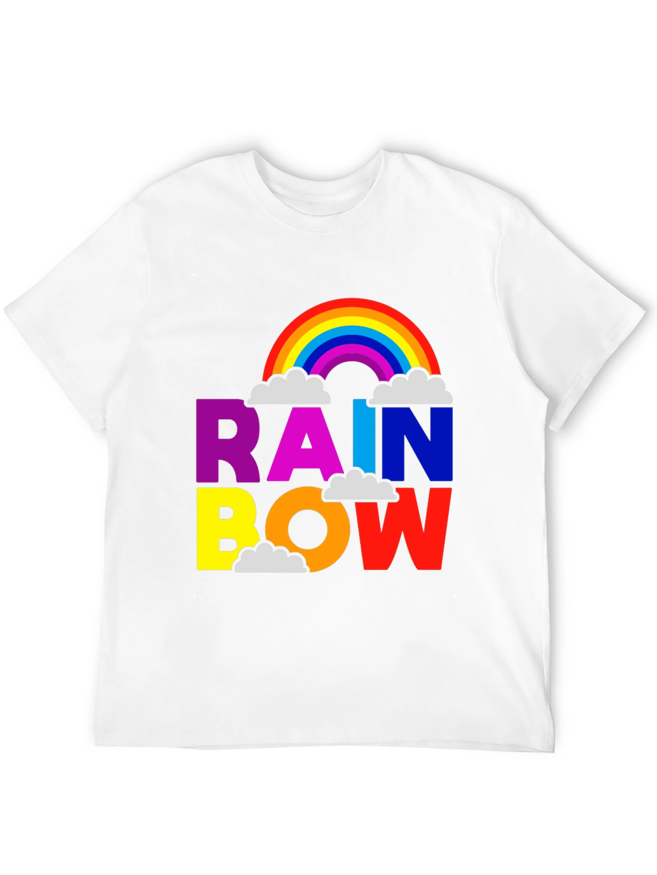 Rainbow Graphic T-Shirt