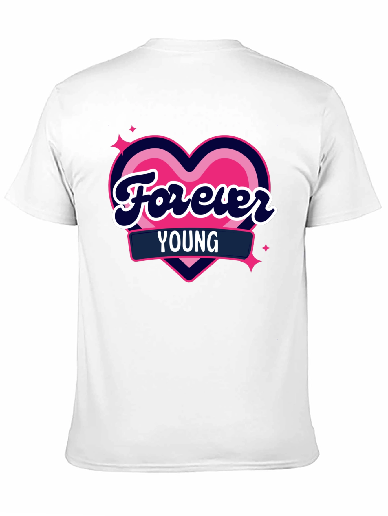 Forever Young Heart Graphic Tee