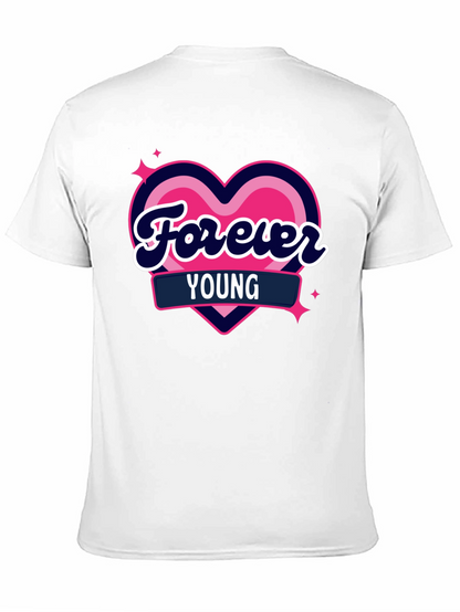 Forever Young Heart Graphic Tee
