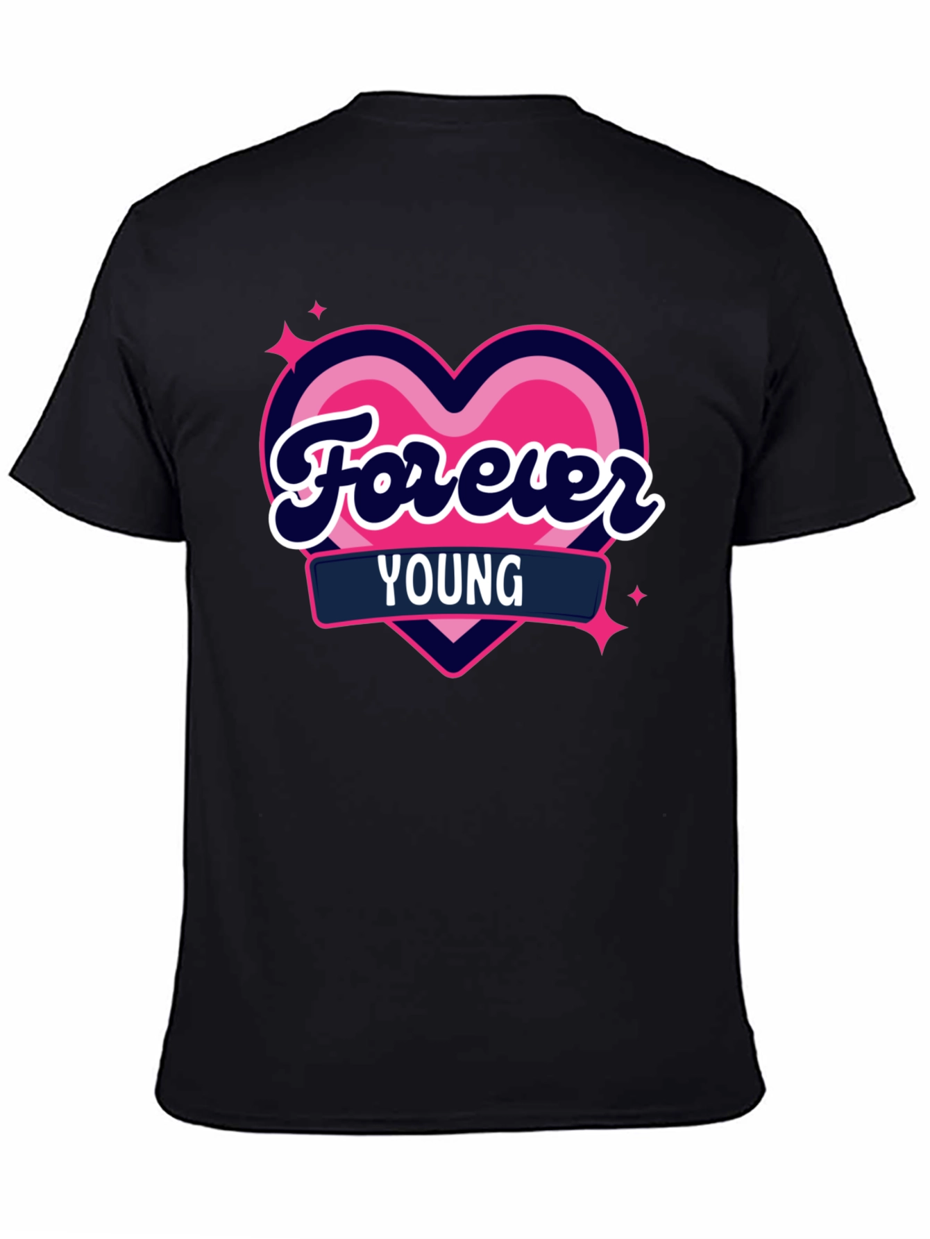 Forever Young Heart Graphic Tee