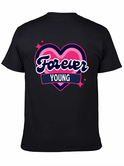 Forever Young Heart Graphic Tee