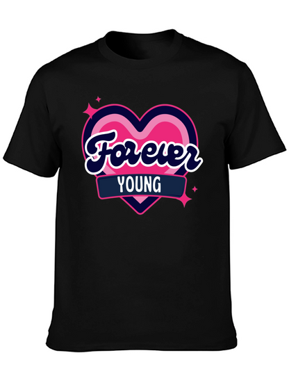 Forever Young Heart Graphic Tee