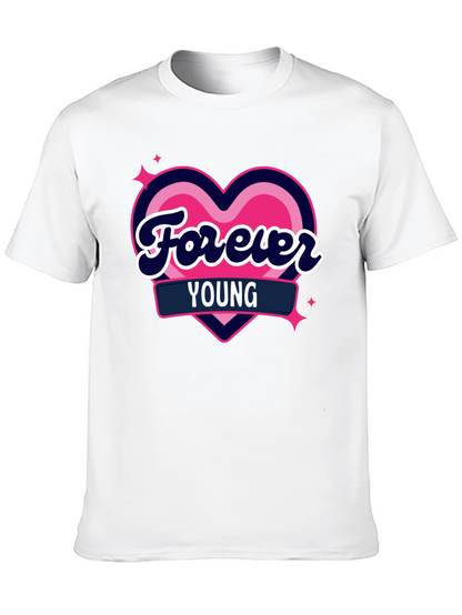 Forever Young Heart Graphic Tee